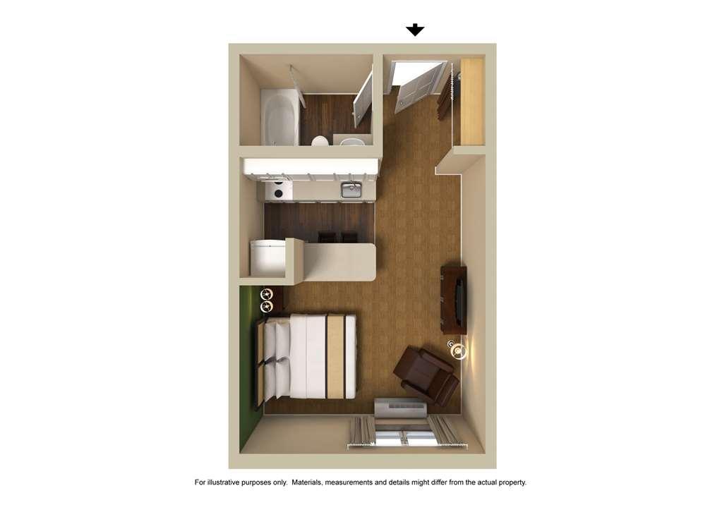 Extended Stay America Select Suites - Chicago - Rolling Meadows Bilik gambar